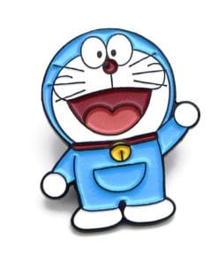 Alternative view of Doraemon 'Kawaii Doraemon' Enamel Pin