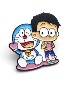 Doraemon 'Doraemon and Nobita | Heart' Enamel Pin