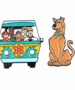 Scooby-Doo 'Mystery Machine and Scooby' Set Enamel Pin