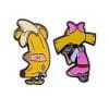 Hey Arnold 'Banana Arnold and Helga' Set Enamel Pin