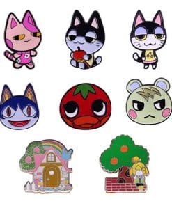 Alternative view of Animal Crossing 'Bob' Enamel Pin