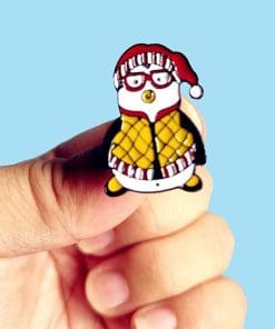 Alternative view of Friends 'Joey | Hugsy Penguin' Enamel Pin