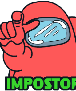 Among Us 'Imposter | Loser' Enamel Pin