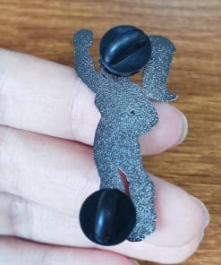 Alternative view of Futurama 'Leela' Enamel Pin