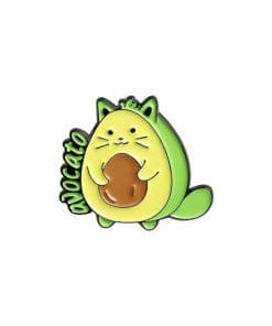 Cute Cat 'Avocato' Enamel Pin