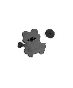 Alternative view of Cute 'Frog with Electric Guitar'  Enamel Pin