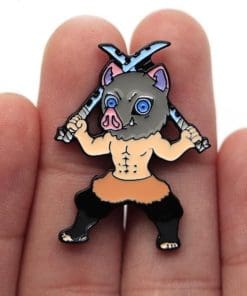 Alternative view of Demon Slayer: Kimetsu no Yaiba 'Inosuke' Enamel Pin