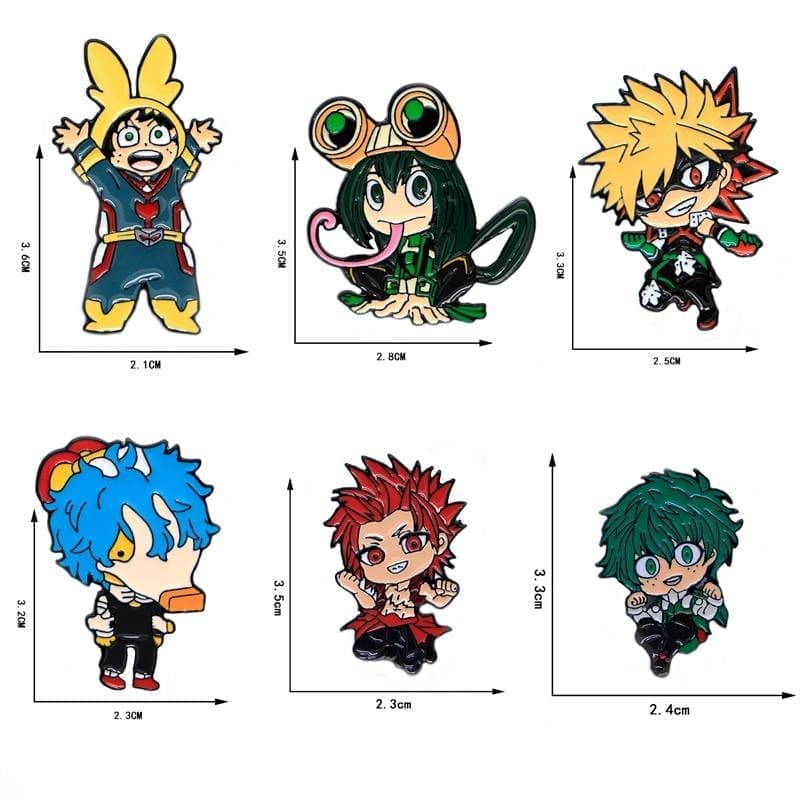 My Hero Academia 'Young Midoriya' Enamel Pin - Image 3