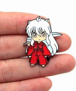 Alternative view of Samurai Inuyasha Enamel Pin