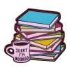Cute 'Sorry I'm Booked' Enamel Pin