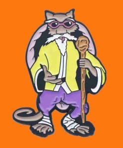 Alternative view of Teenage Mutant Ninja Turtles 'Master Splinter' Enamel Pin