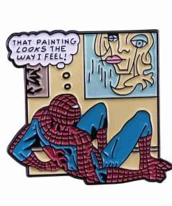 Alternative view of Superhero 'Spider-Man | Comics' Enamel Pin