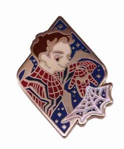 Alternative view of Spider-Man 'Web' Enamel Pin