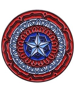 Captain America 'Mandala Art | Shield' Enamel Pin