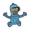 Futurama 'Bender | Falling' Enamel Pin