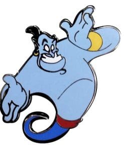 Alternative view of Aladdin 'Genie' Enamel Pin