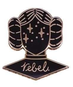 'Princess Leia | Rebel' Enamel Pin