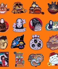 Alternative view of Spirited Aways 'No Face | Notice Me Senpai' Enamel Pin