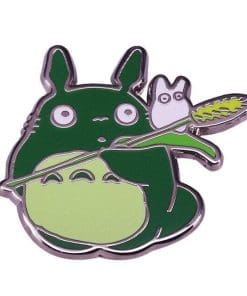 Alternative view of My Neighbor Totoro 'Totoro and White Totoro' Enamel Pin