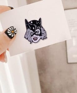 Alternative view of Batman Returns 'Catwoman' Enamel Pin