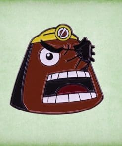 Animal Crossing 'Angry Mr. Resetti' Enamel Pin