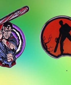 Ash Evil Dead Set of 2 Enamel Pin