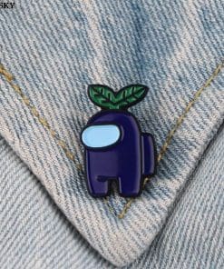 Among Us 'Violet' Enamel Pin - Image 5