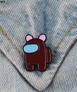 Among Us 'Brown' Enamel Pin - Image 5