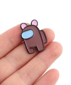 Among Us 'Brown' Enamel Pin - Image 3