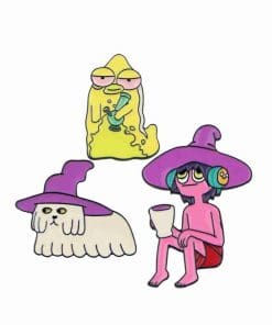 The MIdnight Gospel 'Wizard Charlotte' s Enamel Pin - Image 4
