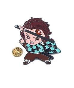 Demon Slayer: Kimetsu no Yaiba 'Tanjiro Fighting' Enamel Pin
