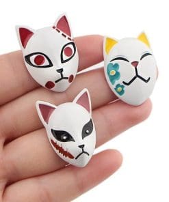Demon Slayer: Kimetsu no Yaiba 'Tanjiro Mask' Enamel Pin - Image 3