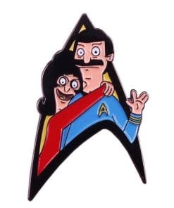 'Bob & Linda Belcher | Star Trek' Enamel Pin