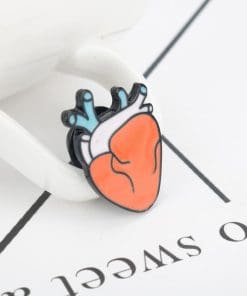 Alternative view of Body Parts 'Heart' Enamel Pin