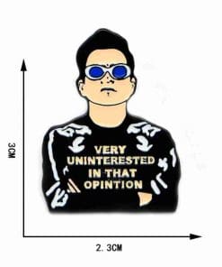 Schitt's Creek 'David | 2.0' Enamel Pin - Image 3