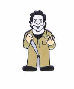 Texas Chainsaw 'Leatherface Knife' Enamel Pin