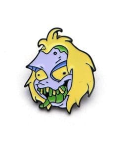 Halloween 'Beetlejuice | Crazy Face' Enamel Pin