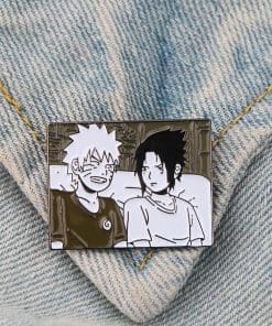 Naruto 'Naruto and Sasuke | Portrait' Enamel Pin - Image 3