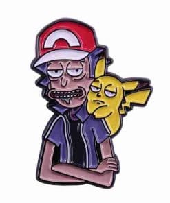 Rick and Morty 'Ash & Pikachu' Enamel Pin