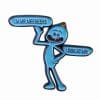 Rick and Morty 'Mr. Meeseeks | Look at Me' Enamel Pin