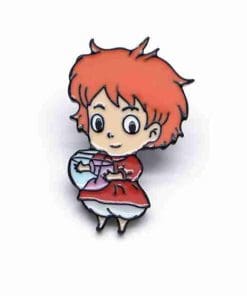 Ponyo 'Fishbowl' Enamel Pin