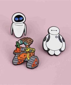Alternative view of Wall-E 'EVE' Enamel Pin