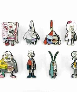 Alternative view of Sponge Bob 'Sandy | X-ray' Enamel Pin