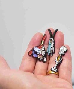 Alternative view of Sponge Bob 'Mr. Crabs | X-ray' Enamel Pin