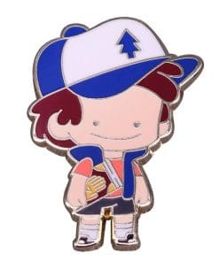 Alternative view of Gravity Falls 'Dipper Pines' Enamel Pin