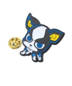 Alternative view of JoJo's Bizarre Adventure 'Iggy' Enamel Pin