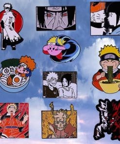 Alternative view of Naruto Set of 10 Enamel Pin