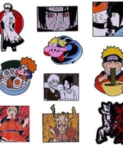 Naruto Set of 10 Enamel Pin