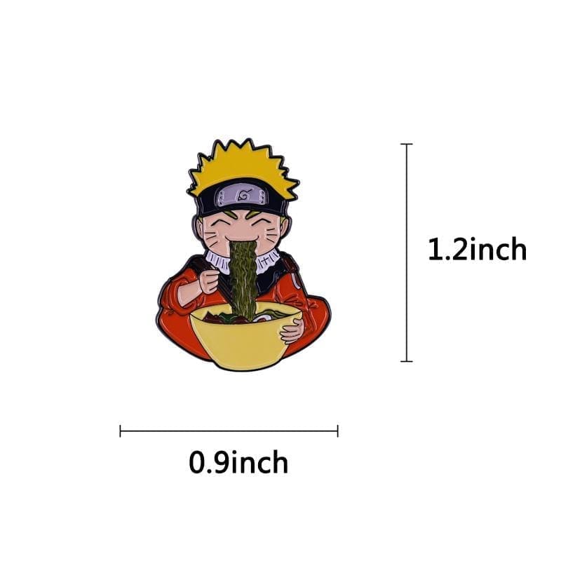 Naruto 'Naruto Eating Ramen' Enamel Pin - Image 3
