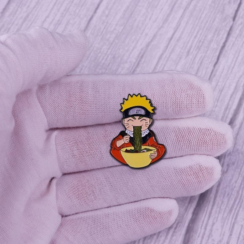 Naruto 'Naruto Eating Ramen' Enamel Pin - Image 4